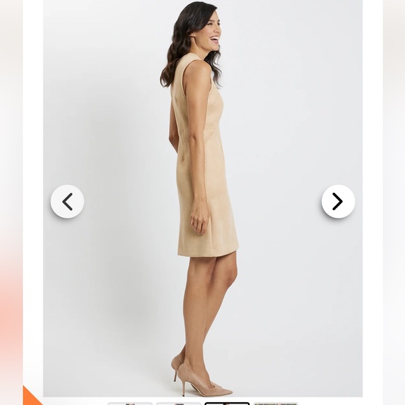 NWT JUDE CONNALLY Julia Dress Faux Suede - Picture 4 of 11